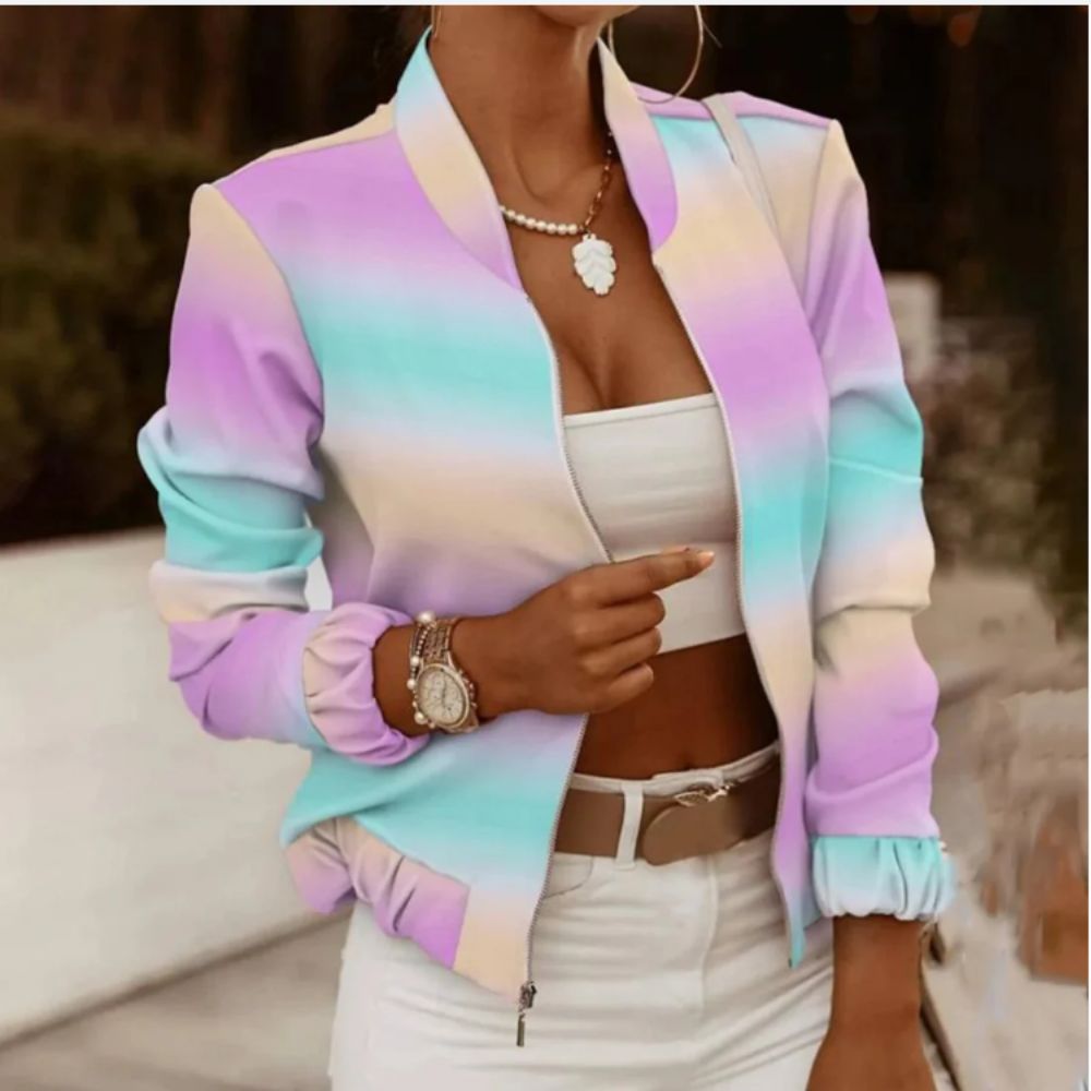 Drune | Elegante Druck-Sommerjacke