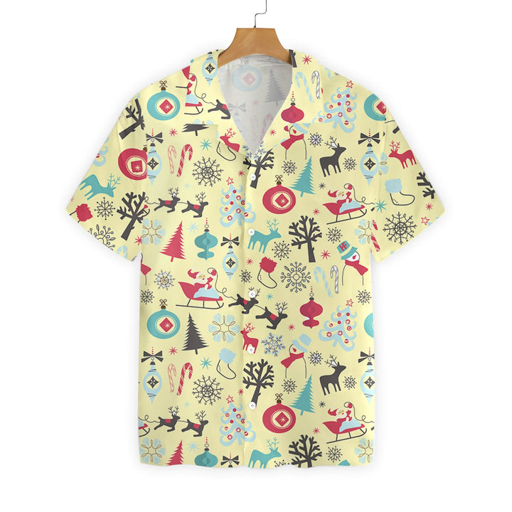 Drune | Frohe Weihnachten Muster 8 Hawaiian Shirt