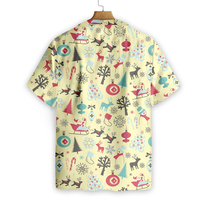 Drune | Frohe Weihnachten Muster 8 Hawaiian Shirt
