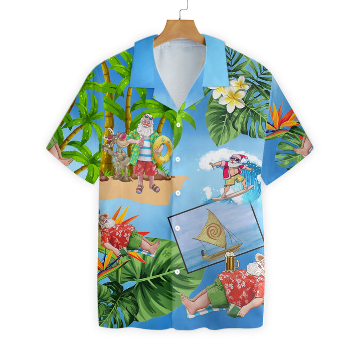 Drune | Frohe Weihnachten Santa Claus 18 Hawaiian Shirt