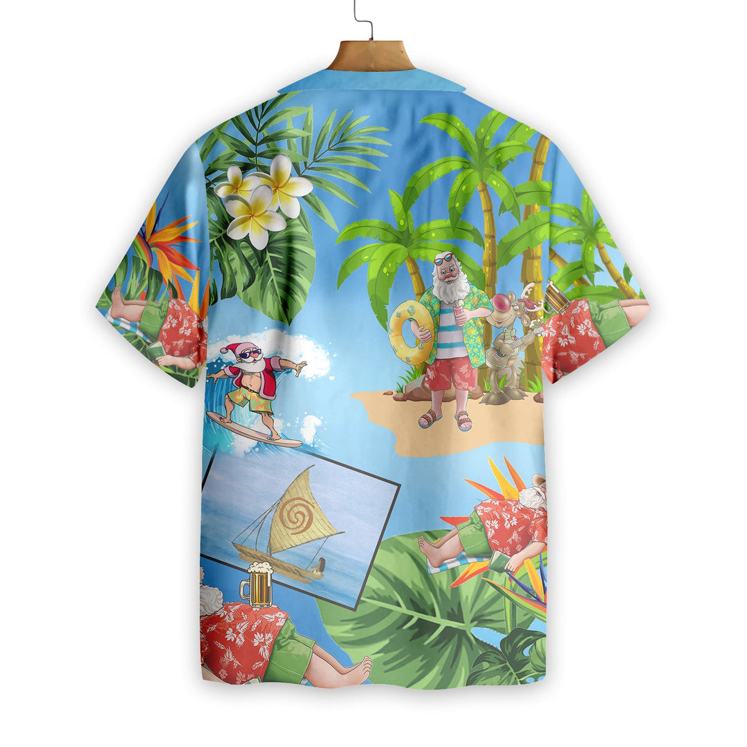 Drune | Frohe Weihnachten Santa Claus 18 Hawaiian Shirt