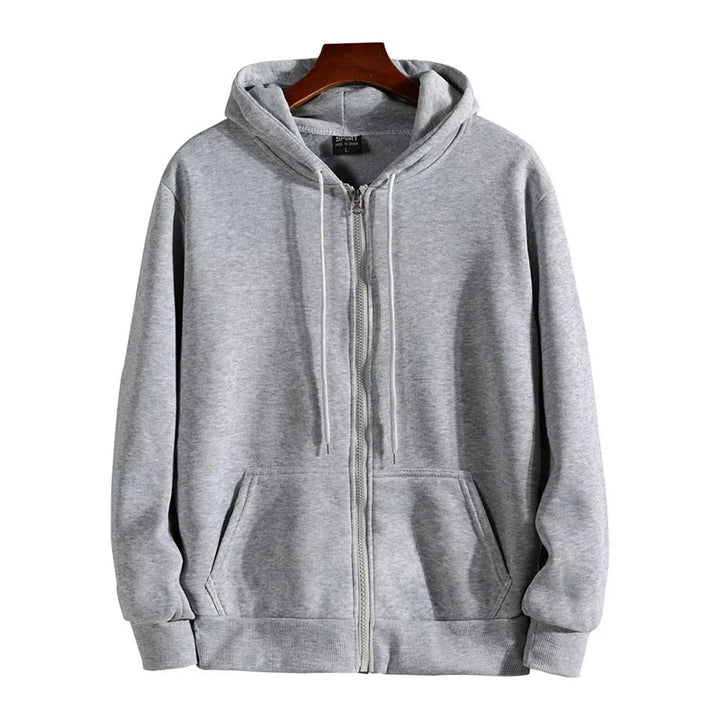 Drune | Hoodie - Sportlicher & Bequemer Pullover mit Reißverschluss und Kapuze für Herbst und Winter