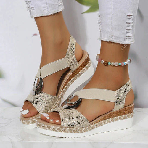 Drune | Orthopädische Keilsandalen Design