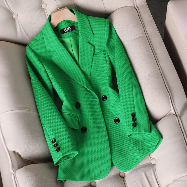 Drune | Damen kariertes Blazer für den Herbst
