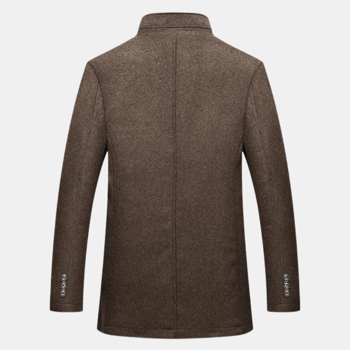 Drune | Hochgeschlossener Wintermantel mit erhöhter Eleganz
