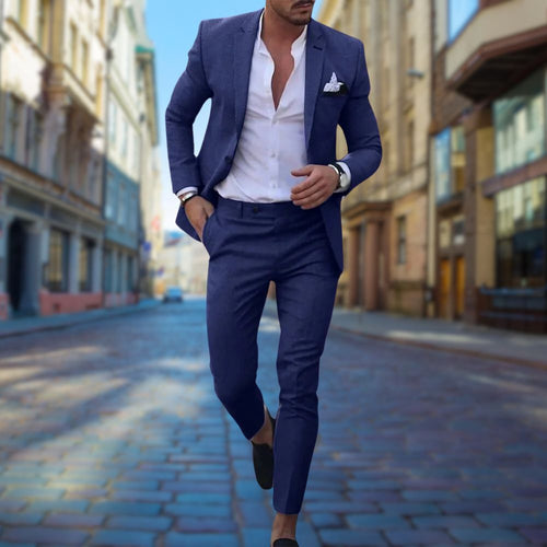 Drune | Slim Fit Herrenanzug