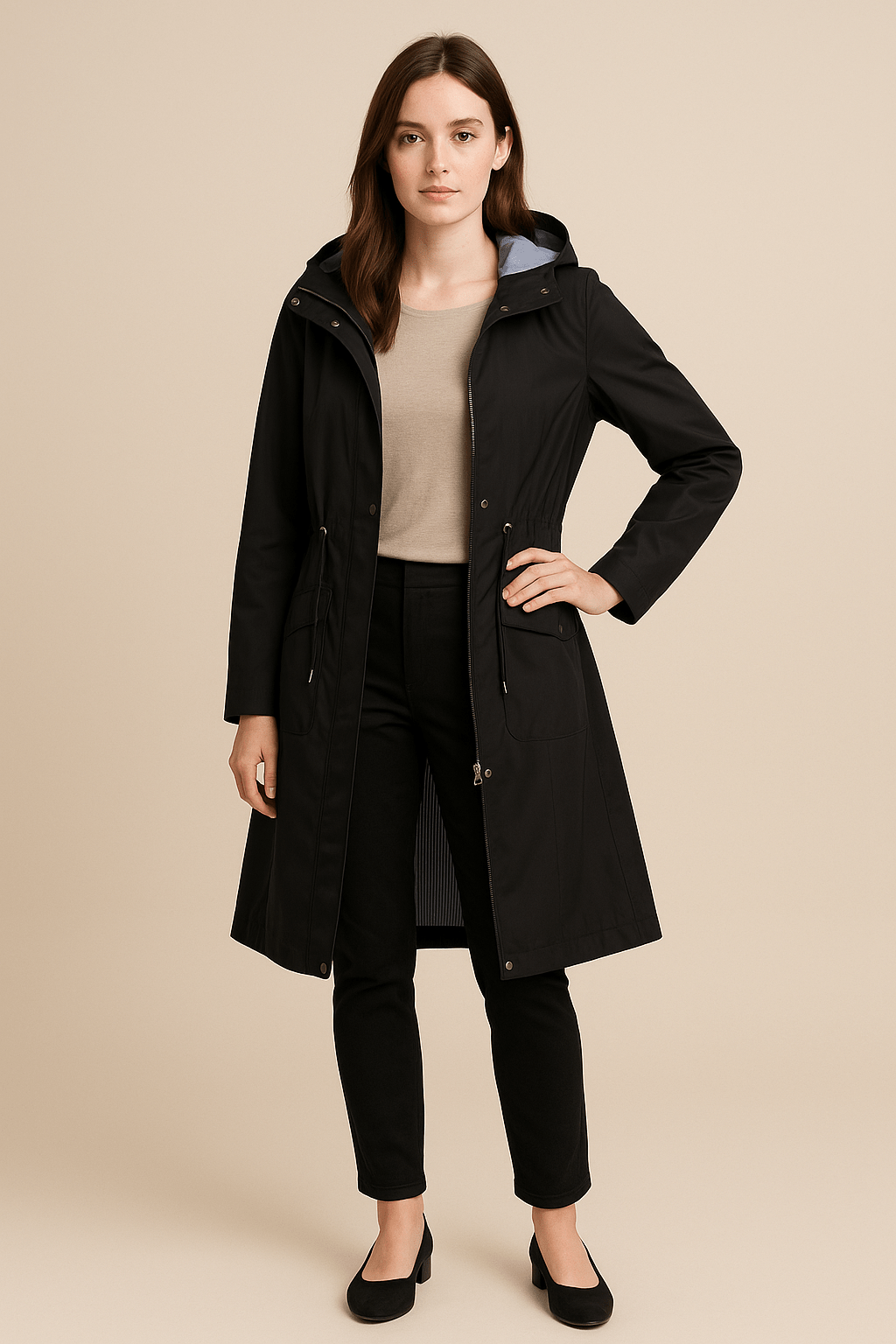 Drune | Stilvolle Jacke mit verstellbarem Bund