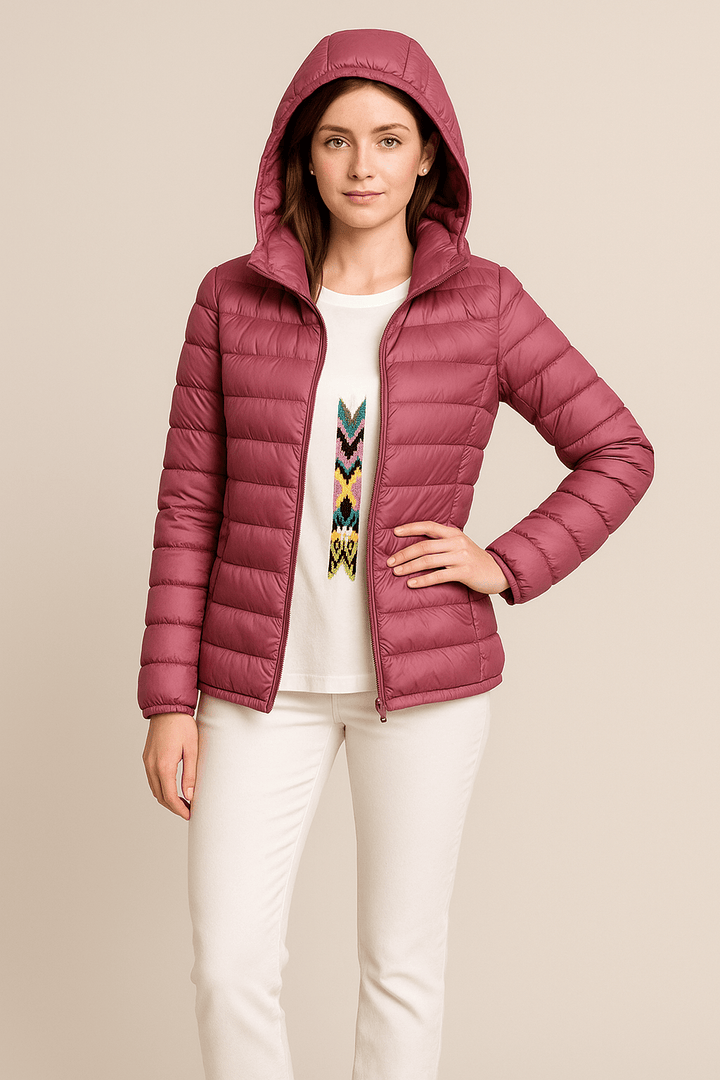 Drune | Stilvolle Steppdaunenjacke mit Kapuze