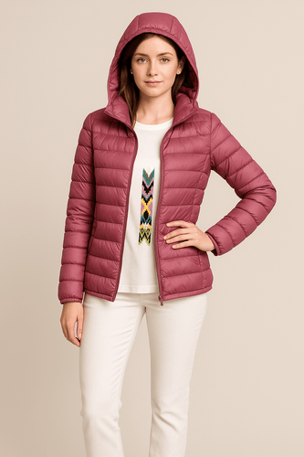 Drune | Stilvolle Steppdaunenjacke mit Kapuze