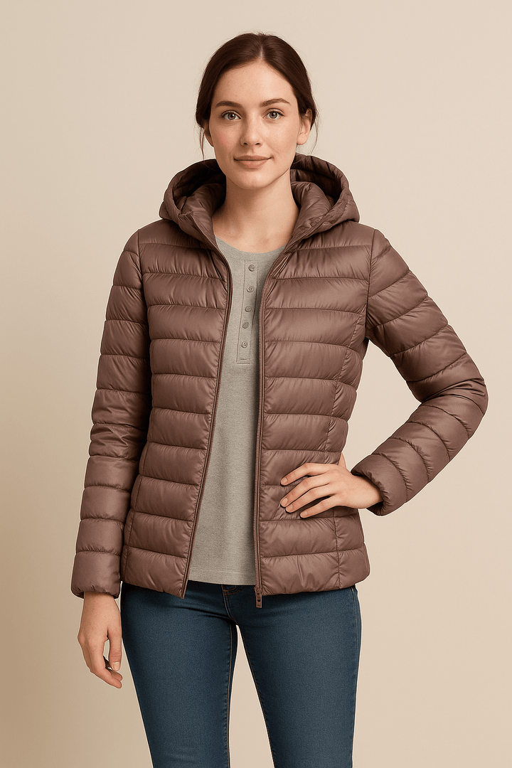 Drune | Stilvolle Steppdaunenjacke mit Kapuze