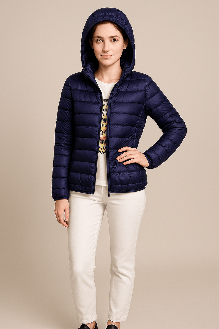 Drune | Stilvolle Steppdaunenjacke mit Kapuze