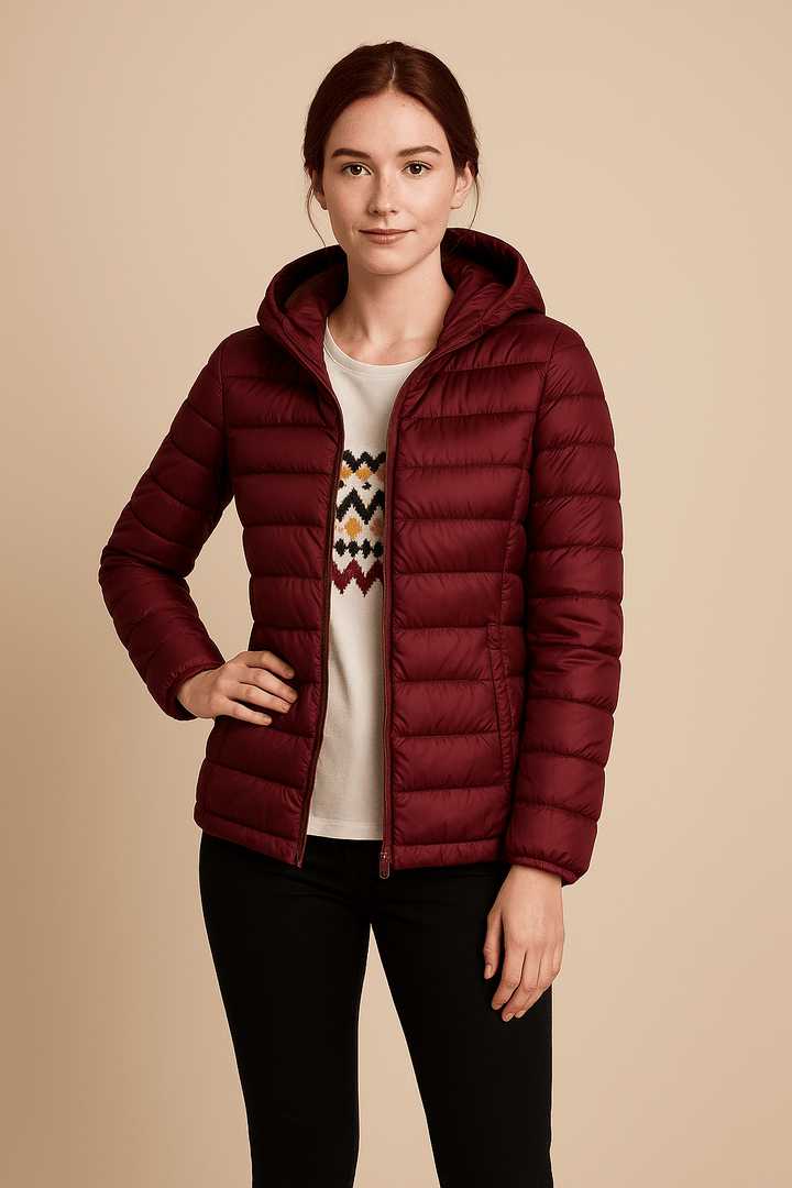 Drune | Stilvolle Steppdaunenjacke mit Kapuze