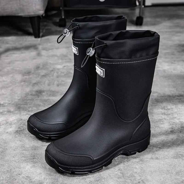 Drune | Wadenregenschuhe - Leichtgewichtiger, wasserdichter Gummi-Design für Komfort