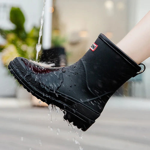 Drune | Mid-Cut Wasserdichte Regenstiefel für Frauen – Stilvoll & Funktional