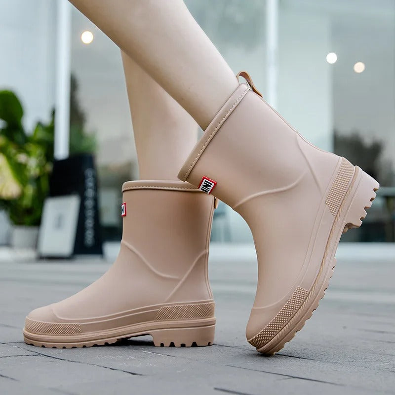Drune | Mid-Cut Wasserdichte Regenstiefel für Frauen – Stilvoll & Funktional