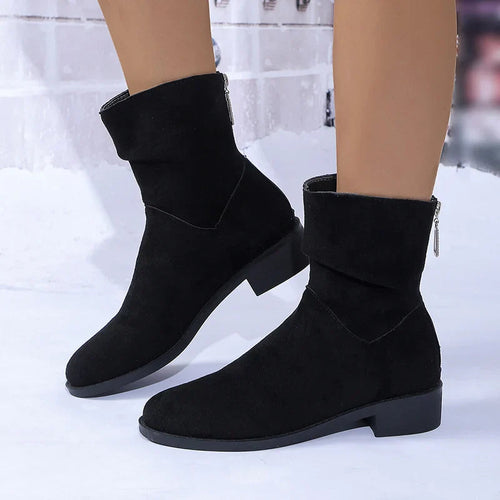 Drune | Mittel-Hochschaftstiefel für Damen – Schicker & Vielseitiger Stil