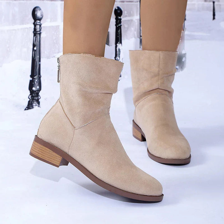 Drune | Mittel-Hochschaftstiefel für Damen – Schicker & Vielseitiger Stil