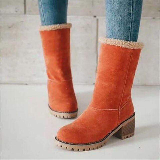 Drune | Damen Schneestiefel mit Fellfutter – Warm & Komfort Design