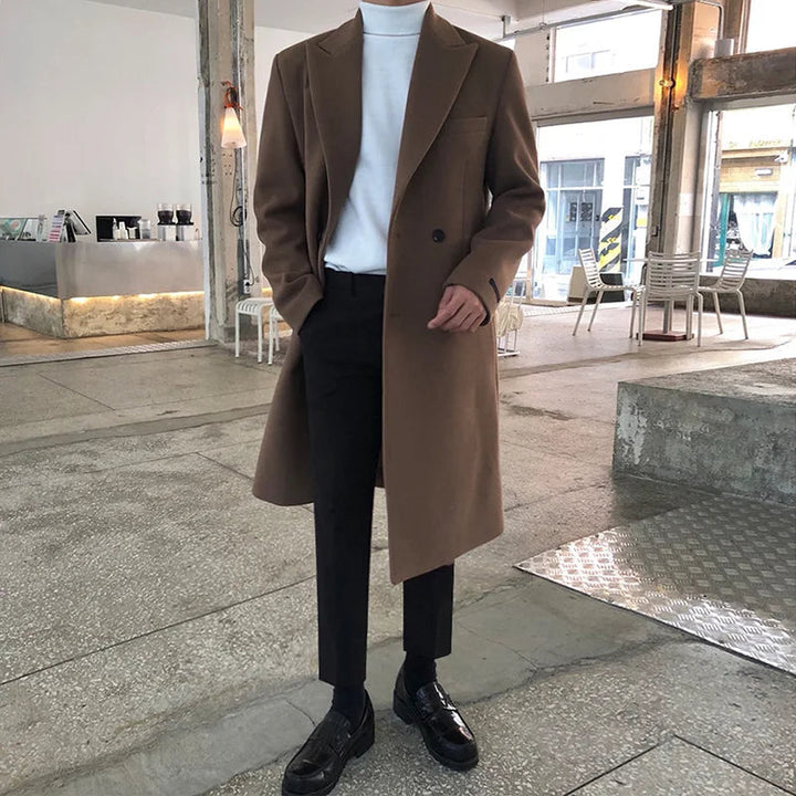 Drune | Herren Winter Wollmantel