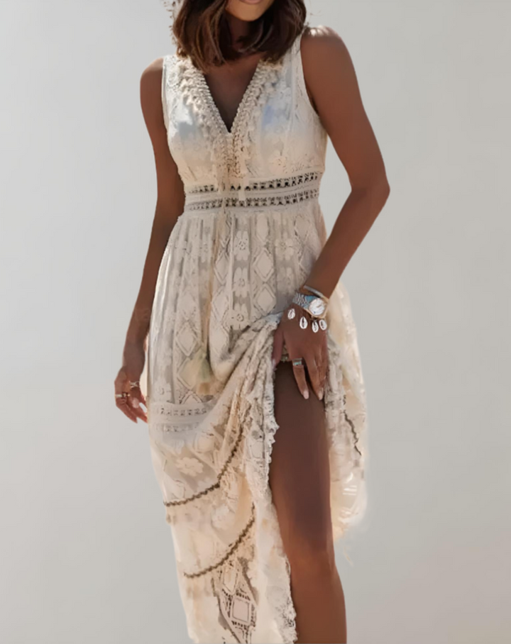 Drune | Elegantes Damen Sommerkleid Im Boho Stil