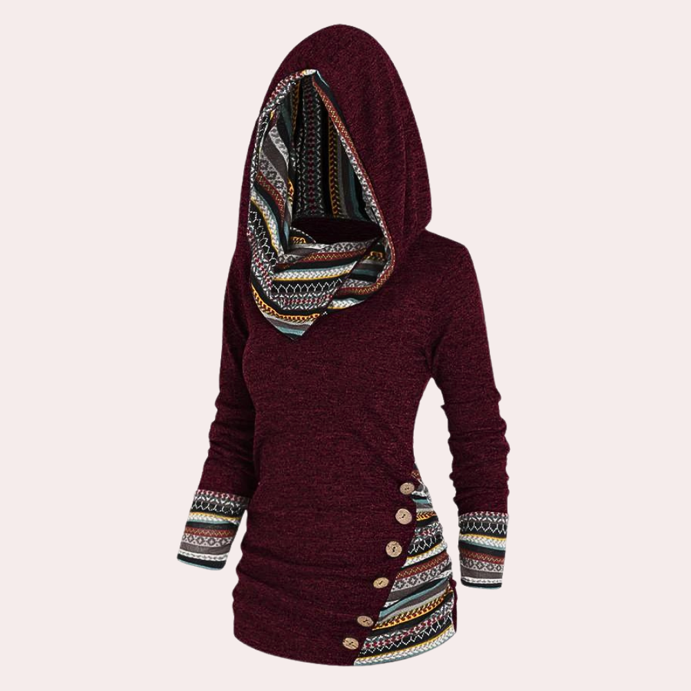 Drune | Stilvolle Damen Kapuzenjacke