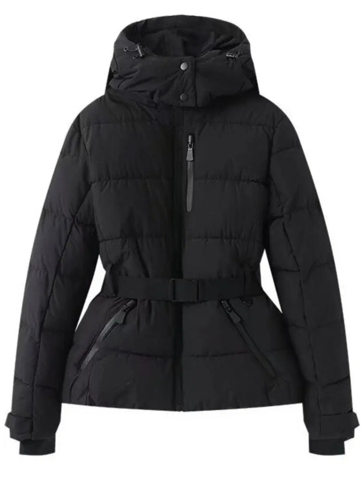 Drune | Modische Skijacke mit Taillenband