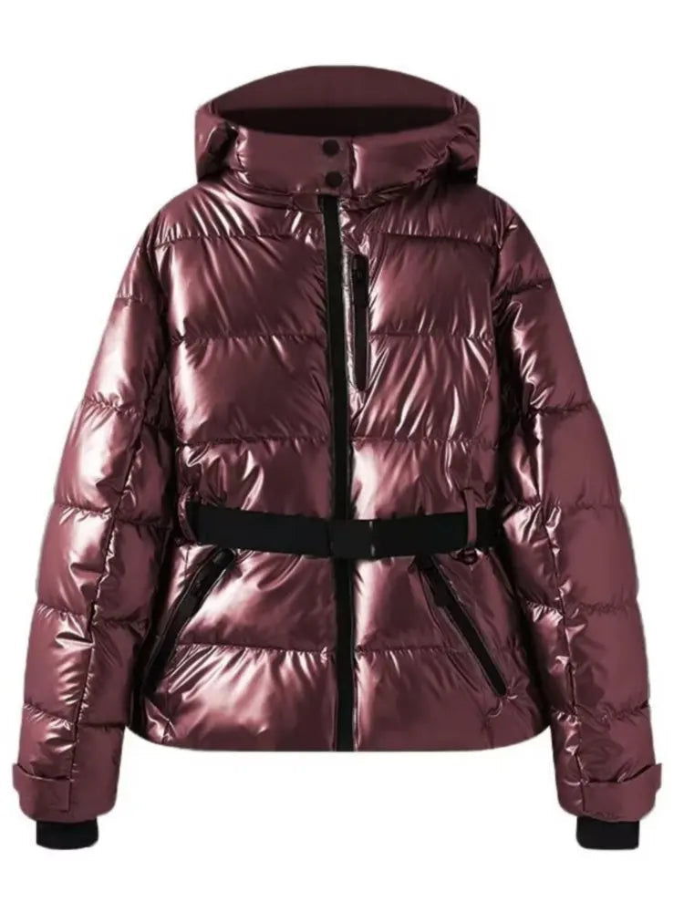 Drune | Modische Skijacke mit Taillenband
