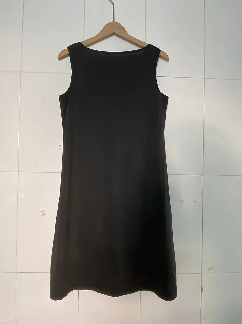 Drune | Ärmellos Lockere Passform Boho Kleid Sommerkleid