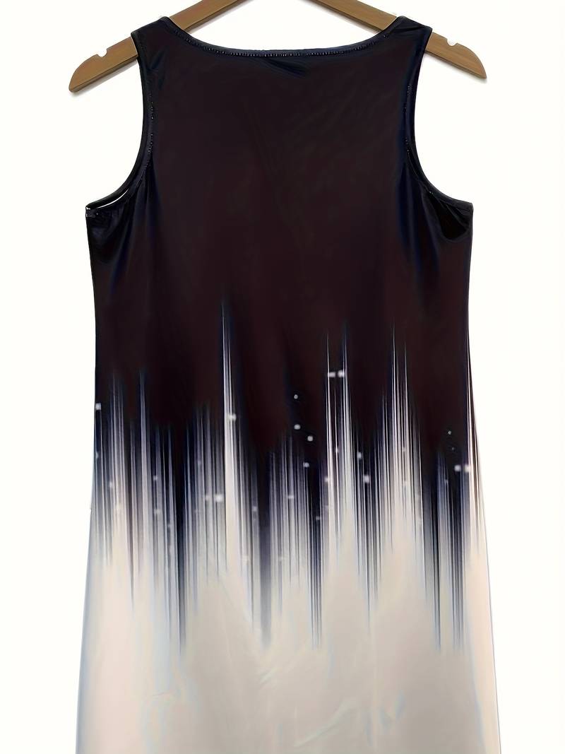 Drune | Ärmellos Lockere Passform Boho Kleid Sommerkleid