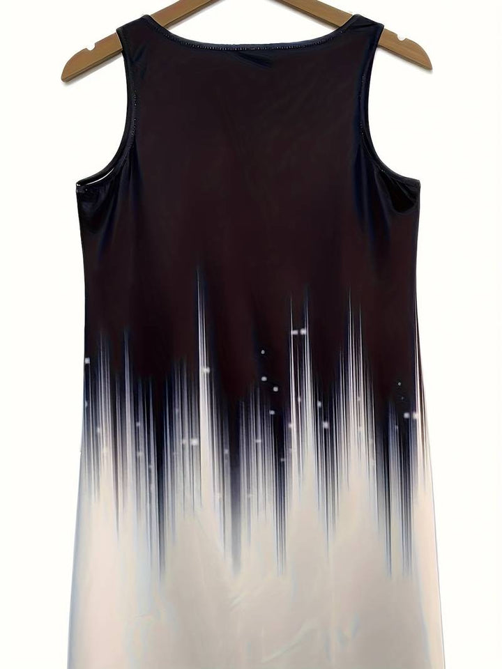 Drune | Ärmellos Lockere Passform Boho Kleid Sommerkleid