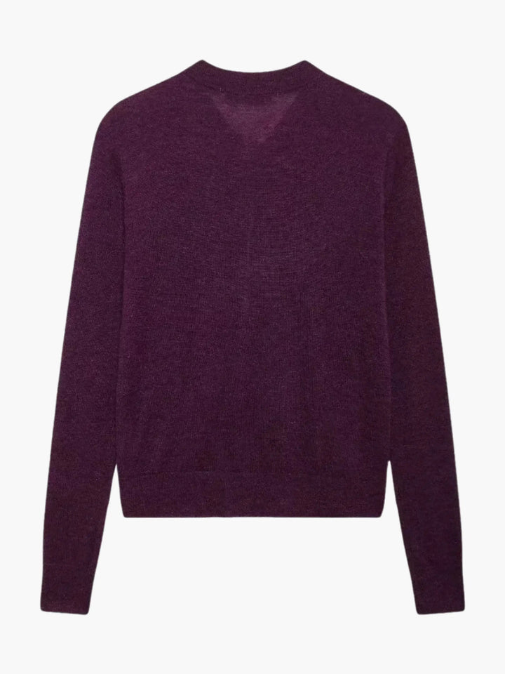 Drune | Damen Weicher Strickcardigan mit Bindegürtel und Praktischen Taschen