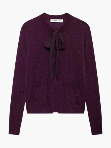 Drune | Damen Weicher Strickcardigan mit Bindegürtel und Praktischen Taschen