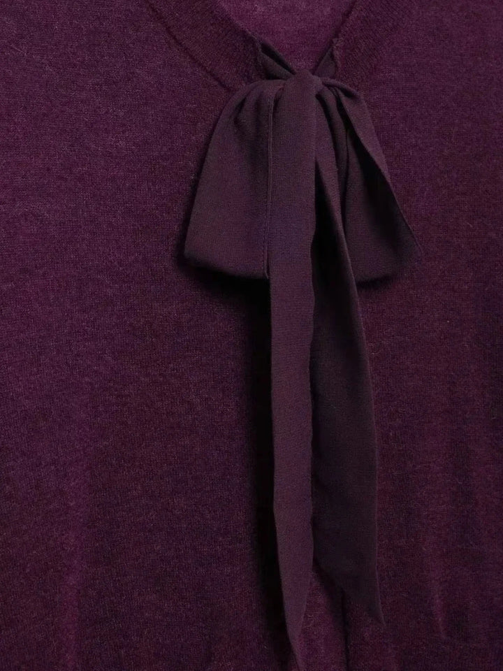 Drune | Damen Weicher Strickcardigan mit Bindegürtel und Praktischen Taschen
