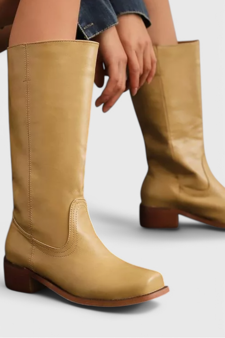 Drune | Bequeme und stylische Knielange Stiefel für Damen im klassischen Stil