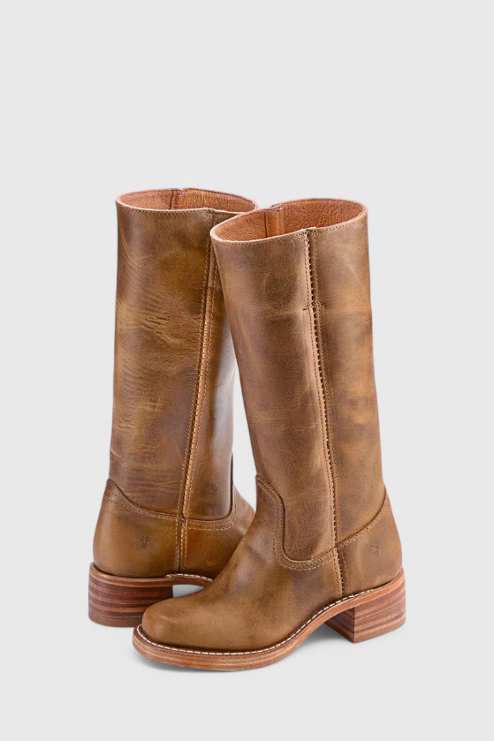 Drune | Bequeme und stylische Knielange Stiefel für Damen im klassischen Stil