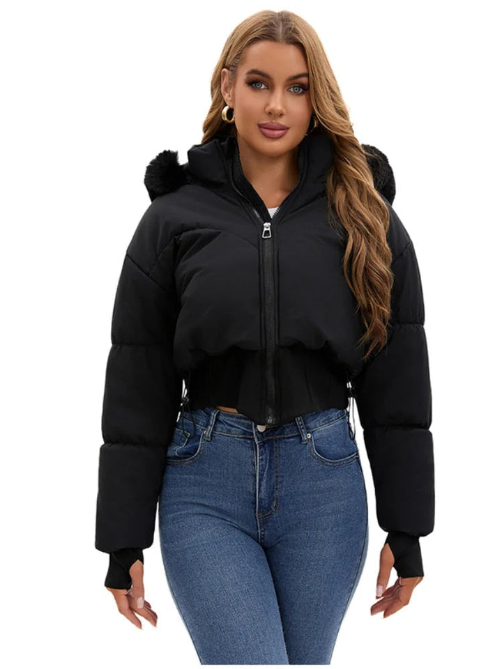 Drune | Elegante gesteppte Winterjacke mit Kapuze