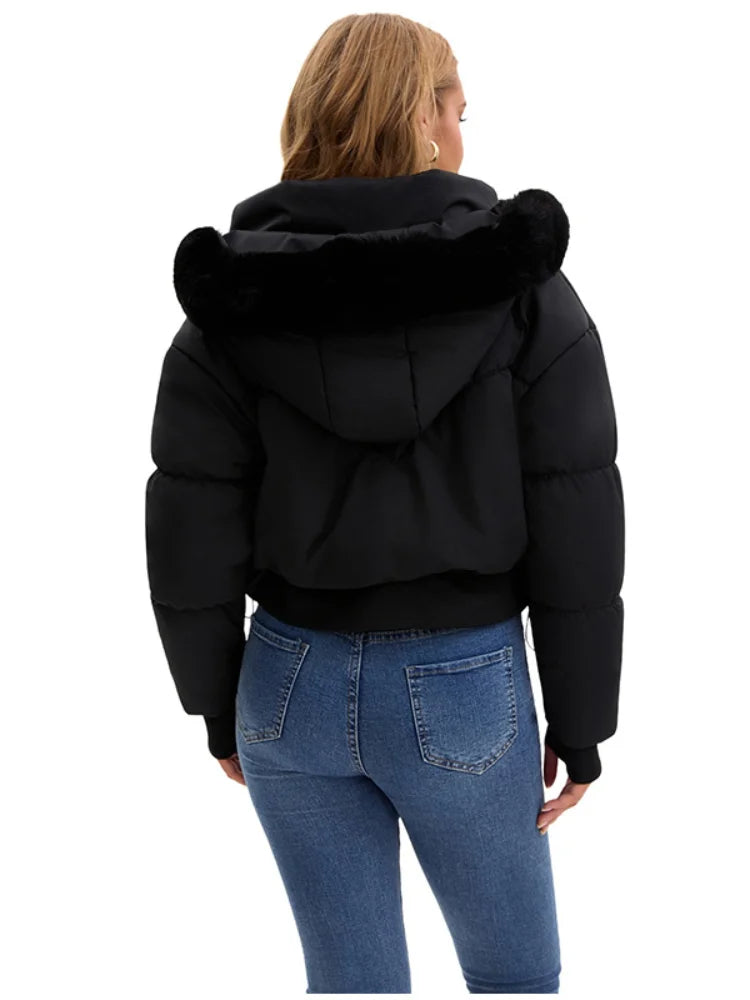 Drune | Elegante gesteppte Winterjacke mit Kapuze