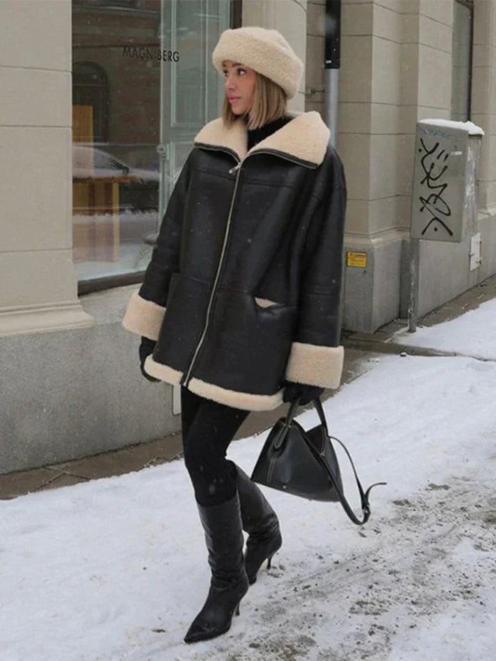 Drune | Warme Pelzjacke