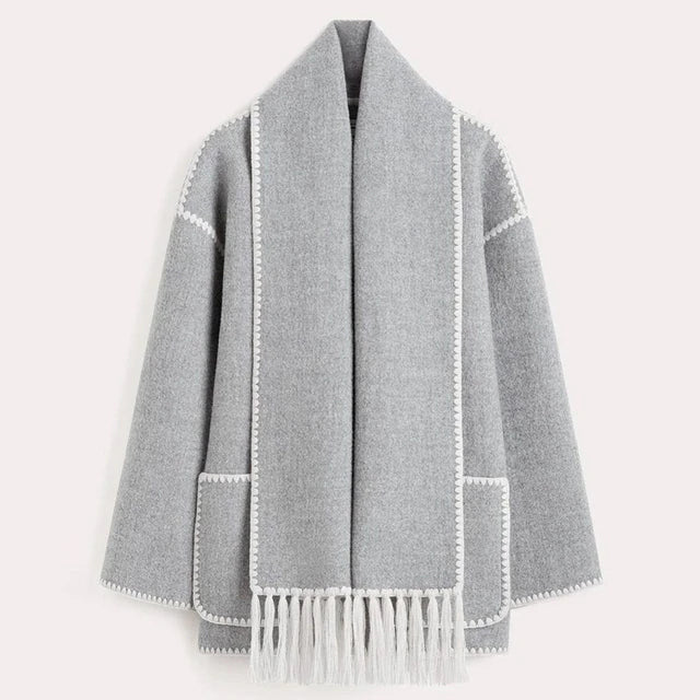 Drune | Jacke mit Schal