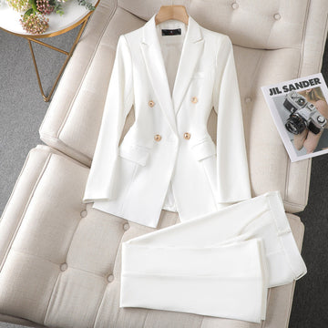 Drune | Elegantes Blazer- und Hosen-Set für Frauen