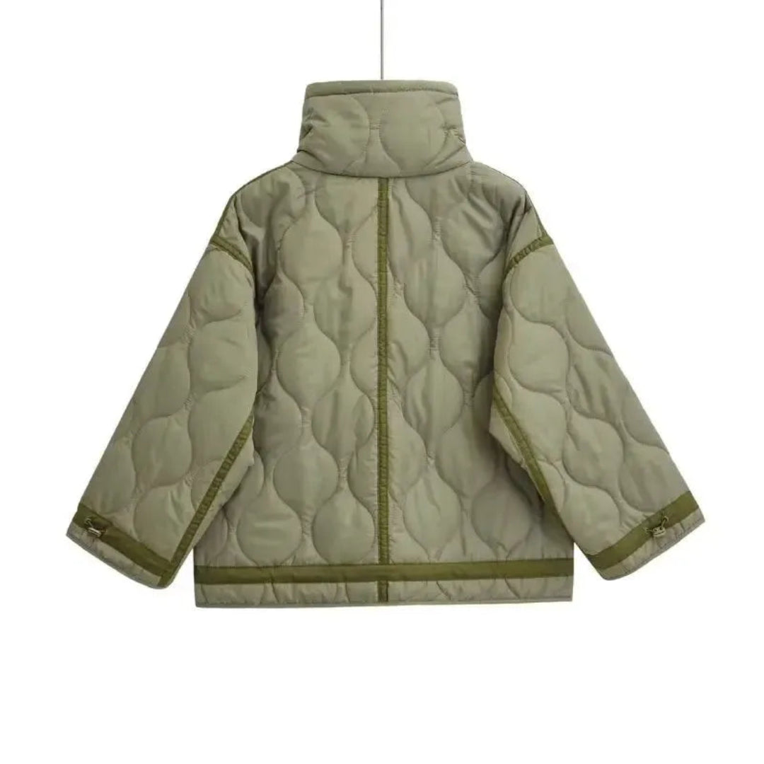 Drune | Moderne Daunenjacke Damen mit Stehkragen