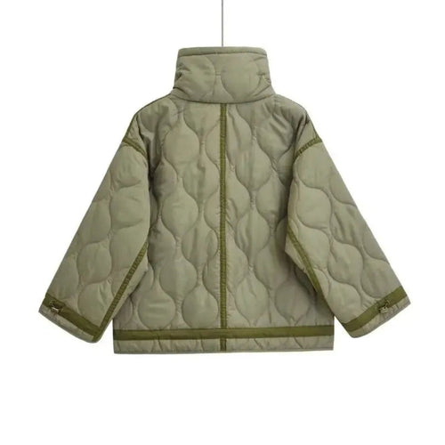 Drune | Moderne Daunenjacke Damen mit Stehkragen