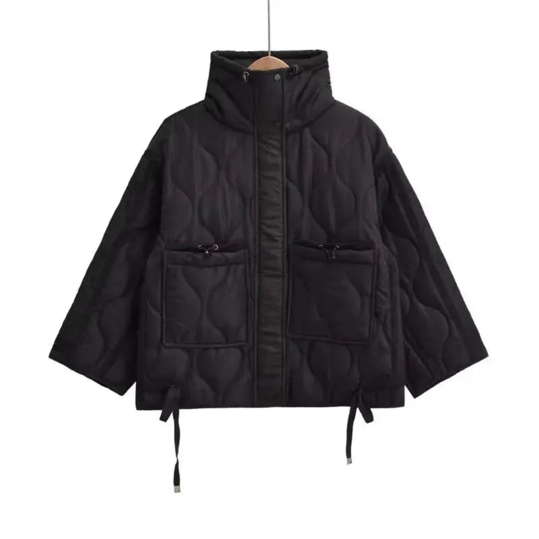 Drune | Moderne Daunenjacke Damen mit Stehkragen