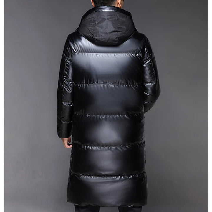 Drune | Modische schwarze Daunenjacke