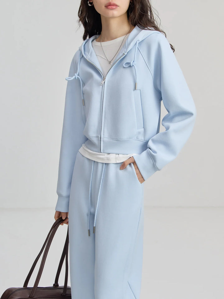 Drune | Modischer Damen Sweater-Anzug Set mit Cardigan und Hose