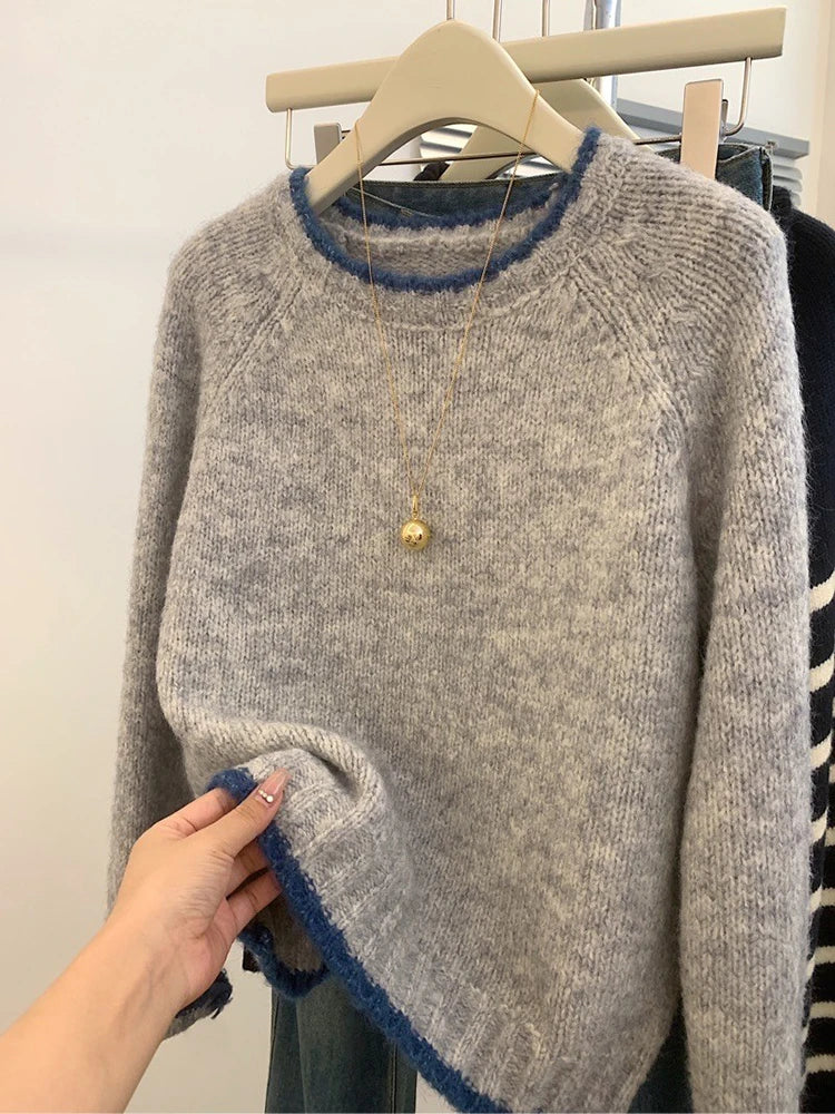 Drune | Modischer Damenpullover im Retro-Stil