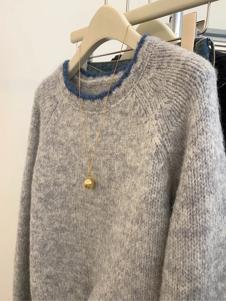Drune | Modischer Damenpullover im Retro-Stil