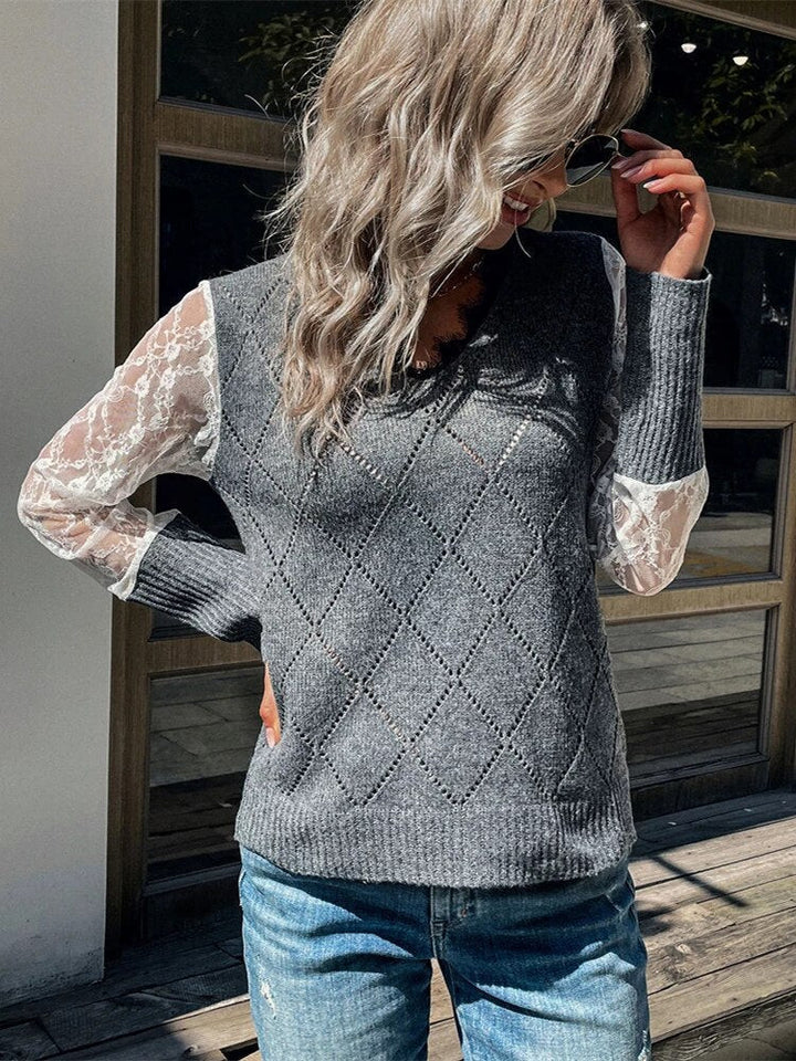 Drune | V-Ausschnitt Top für Damen
