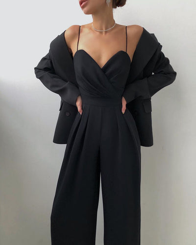 Drune | sexy Overall mit Gürtel