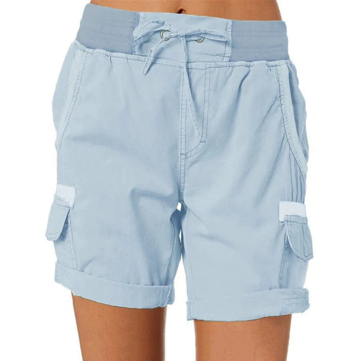 Drune | Kurze Hosen mit hoher Taille